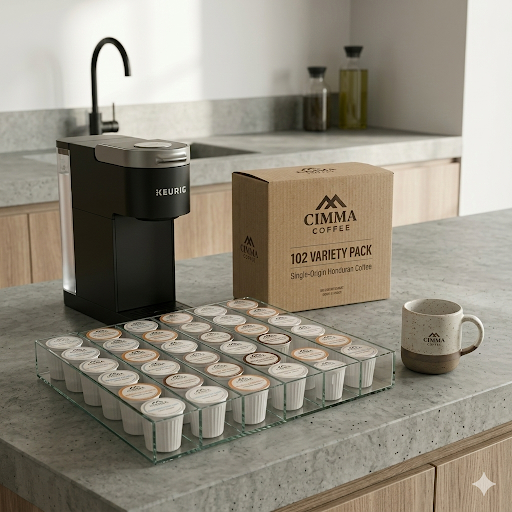 CIMMA Variety Pack – 102 Single-serve Coffee Pods