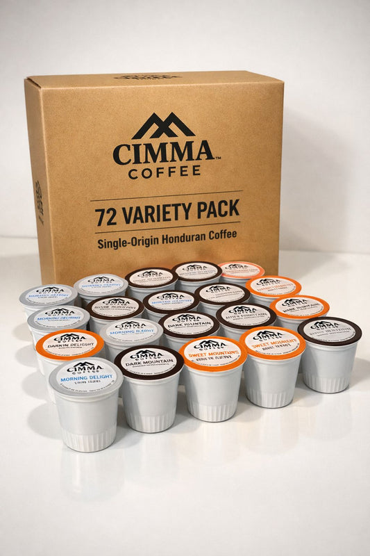 CIMMA Coffee – 72 Count Variety Pack | Single-Origin Coffee Pods | 100% Arabica